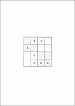 Sudoku 4x474
