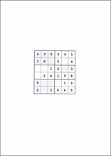 Sudoku 6x6105