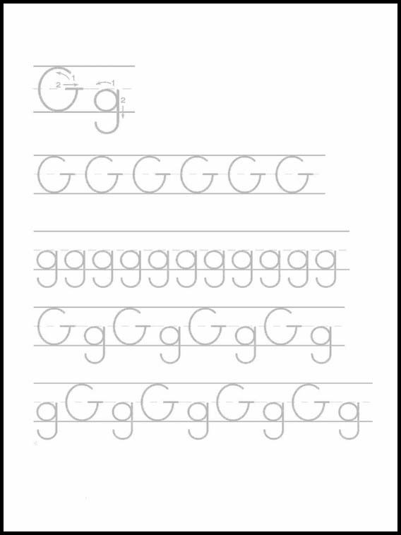 Kalligrafi Alfabet håndskrift 7